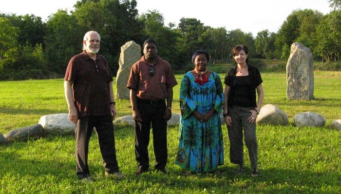 Samuel Brice Tjomb e Simone Nyaka rappresentanti Popolo BASSA, MPO'O e BATI del Cameroun