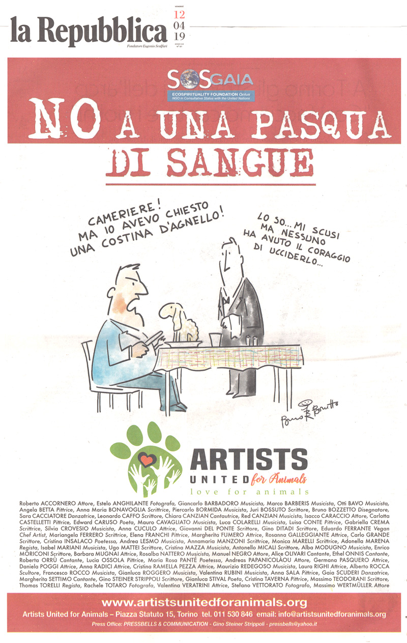 la-repubblica-12-04-2019-No-a-una-Pasqua-di-sangue-contro-la-strage-degli-agnellini