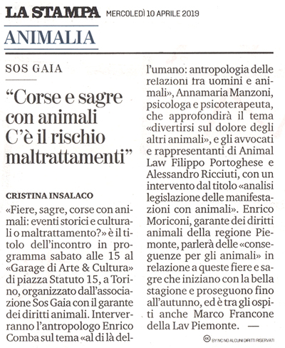 la-stampa-10-04-2019-sos-gaia-convegno-corse-sagre-maltrattamenti-animali.jpg