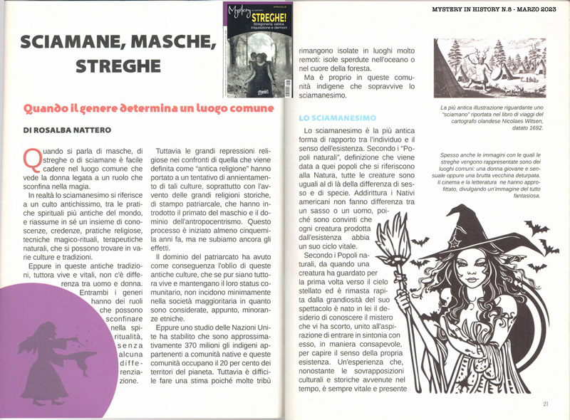 Mystery in History nr 8 - Rosalba Nattero - Sciamane, Masche, Streghe