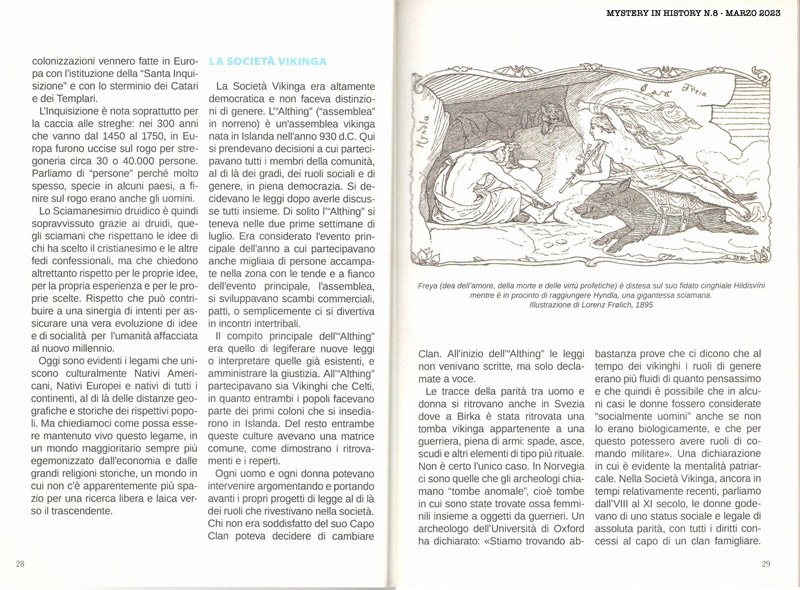 Mystery in History nr 8 - Rosalba Nattero - Sciamane, Masche, Streghe