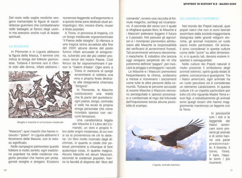 Mystery in History nr 8 - Rosalba Nattero - Sciamane, Masche, Streghe
